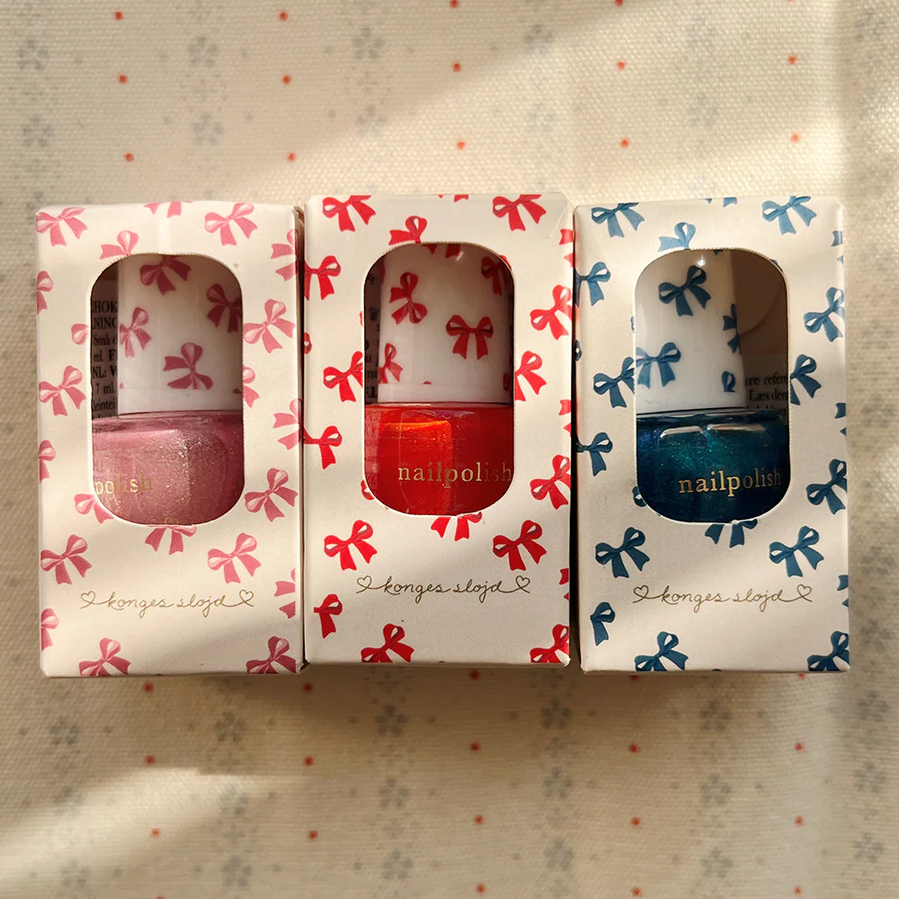 Konges Sløjd Kinder Nagellack 'Peel Off' Red - Image 3