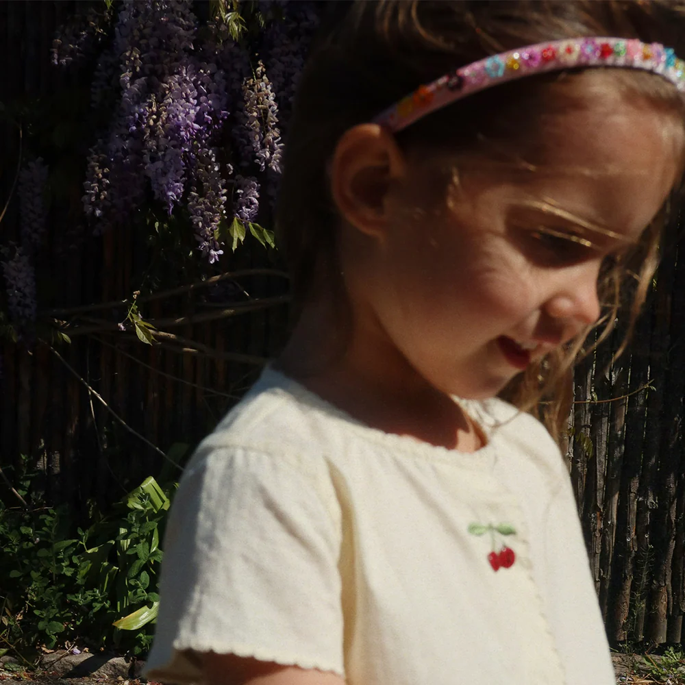 Konges Sløjd Kleid 'Evia' Cherry Cloud Cream - Image 2