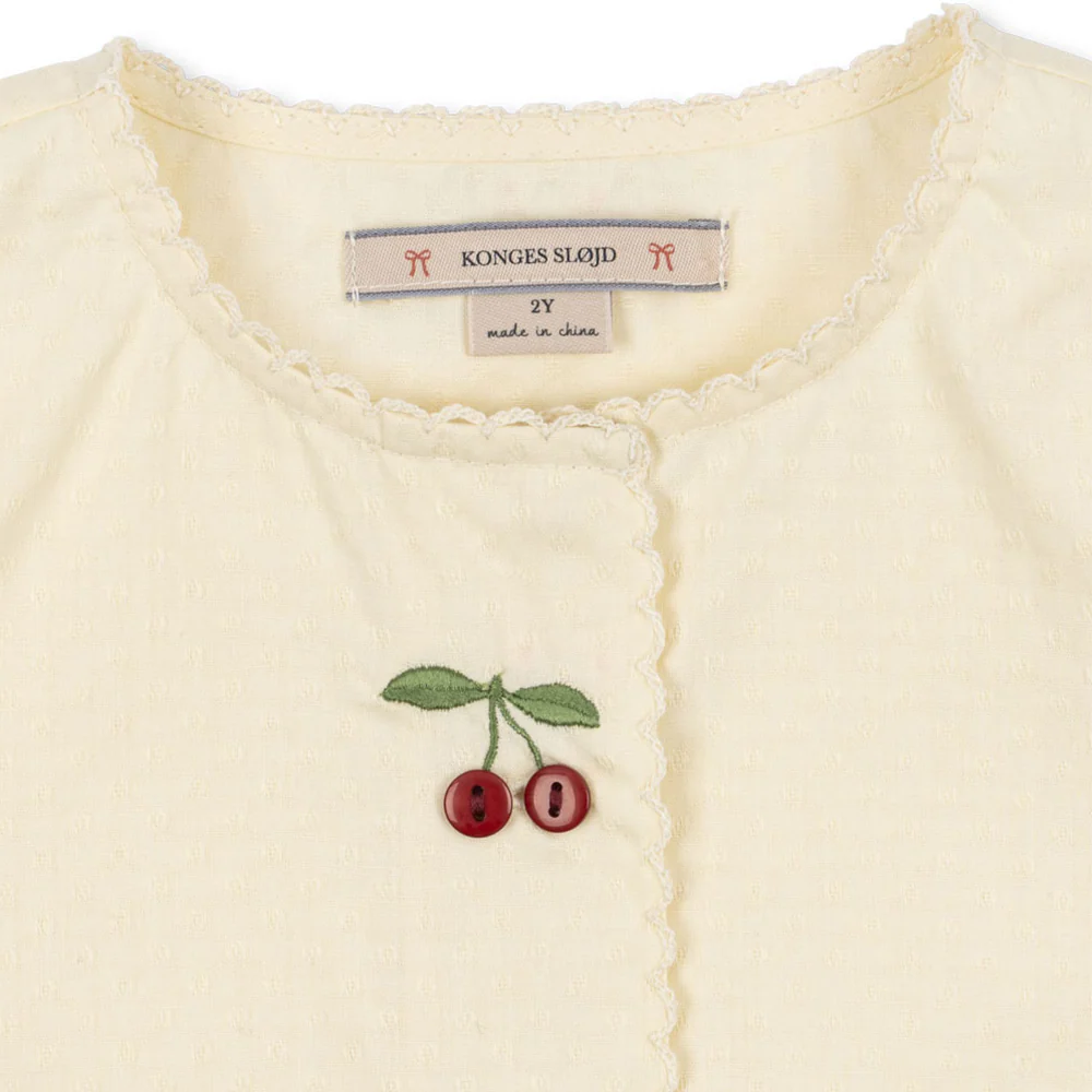 Konges Sløjd Kleid 'Evia' Cherry Cloud Cream - Image 6
