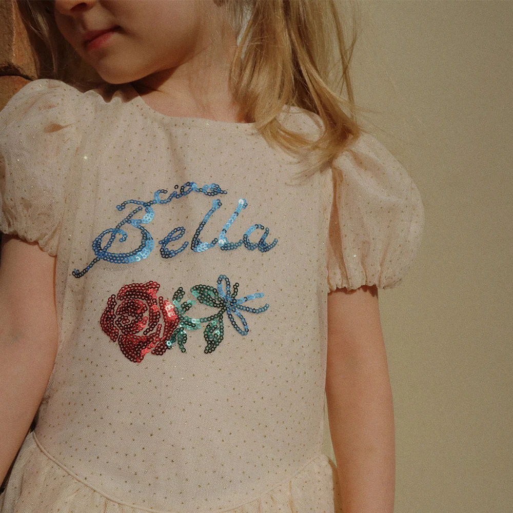 Konges Sløjd Kleid 'RHW X KS' Bella Brazilian Sand - Image 4