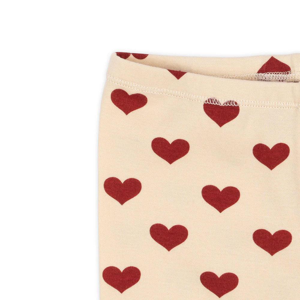 Konges Sløjd Leggings Shorts 'Basic' Amour Rouge - Image 2