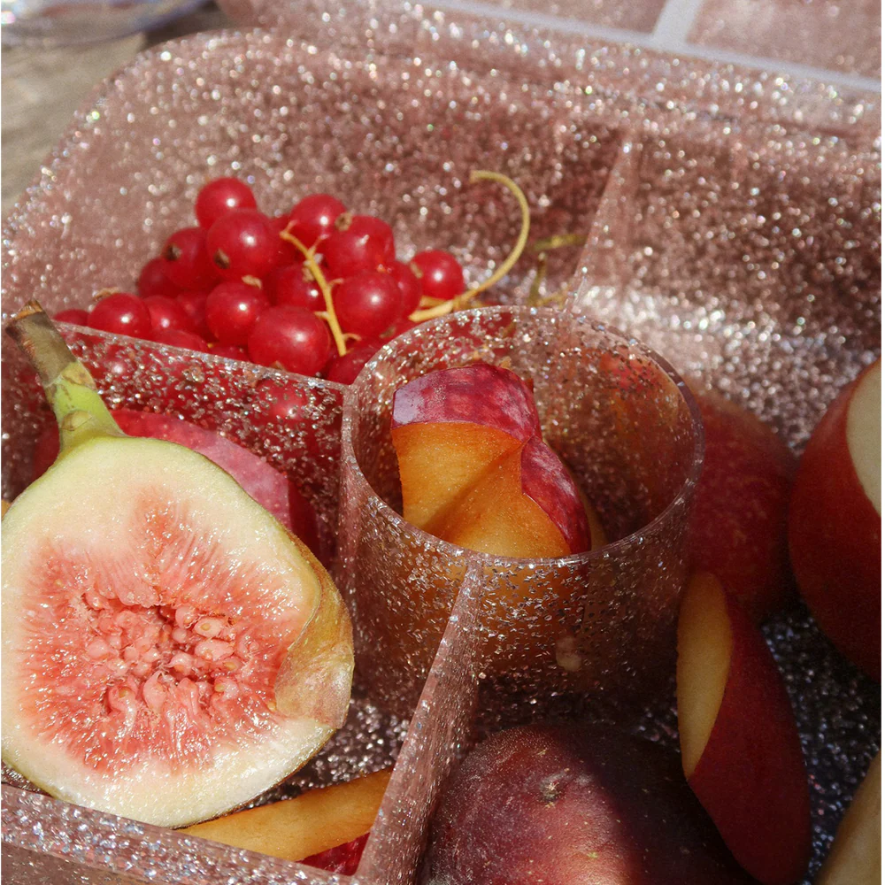 Konges Sløjd  Lunchbox 'Bento' Cherry Glitter - Image 2