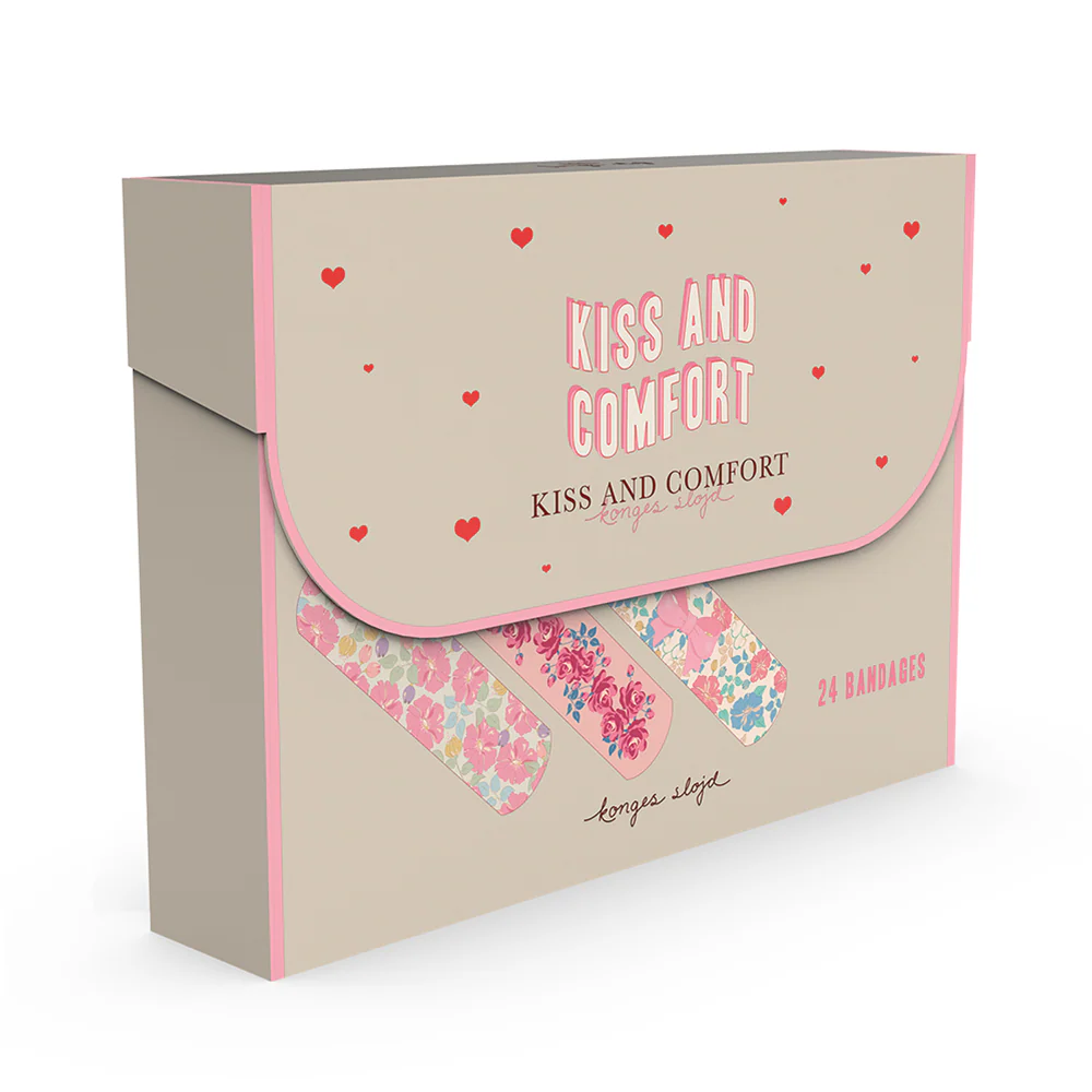 Konges Sløjd Pflaster 'Kiss and Comfort' Pink Mix