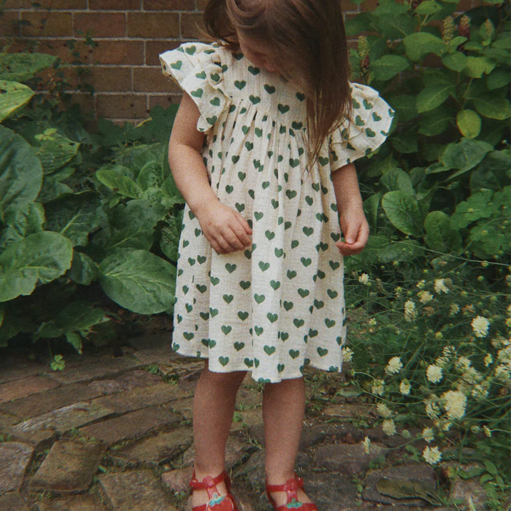 Konges Sløjd Sommerkleid 'Coco' Amour Verde - Image 2