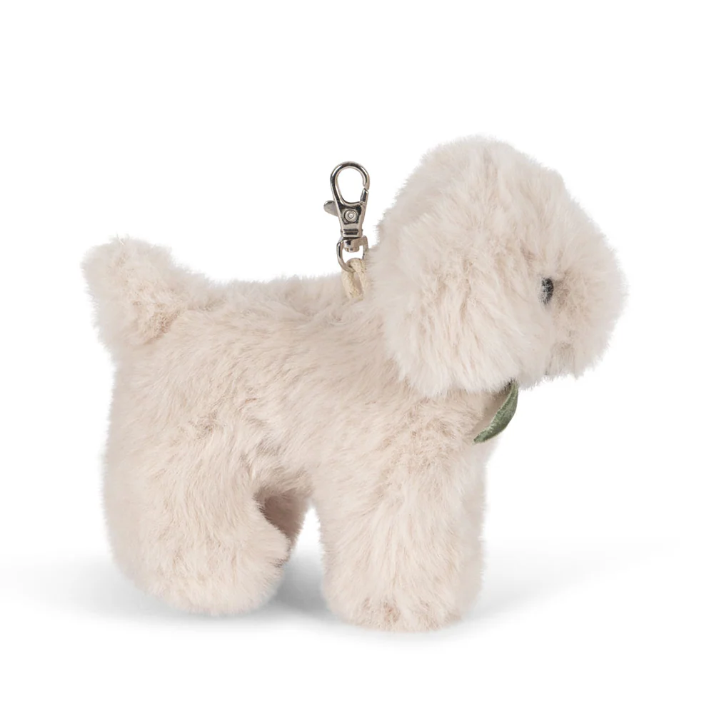 Konges Sløjd Taschenanhänger 'Animal' Off White Puppy - Image 2