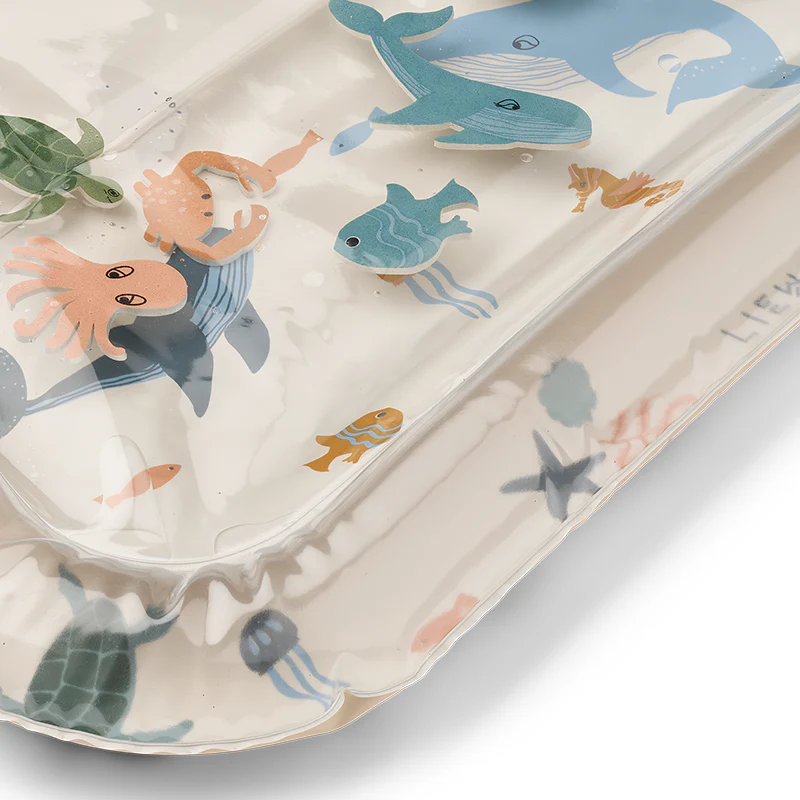 Liewood Aufblasbare Spielmatte 'Elin' Sea Creature/Sandy - Image 3
