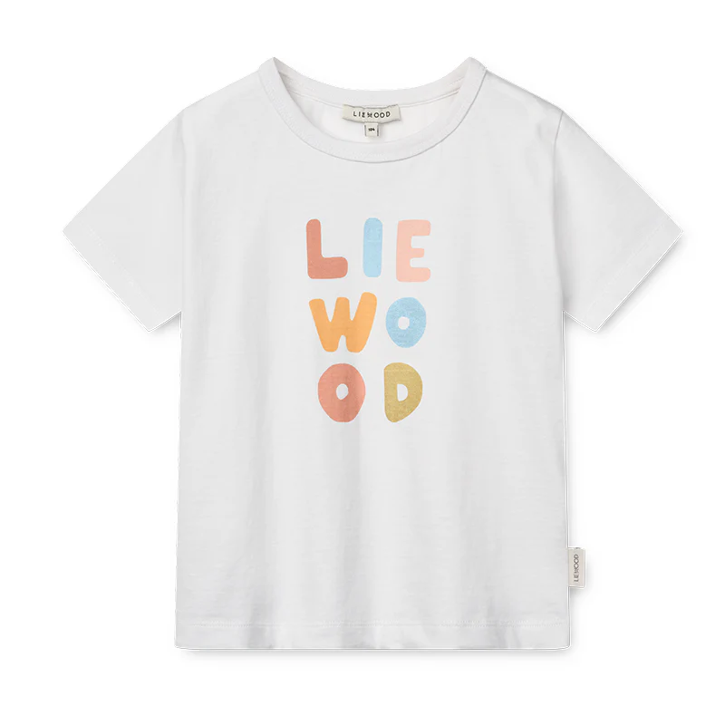 Liewood Baumwoll T-Shirt 'Apia' Pale Tuscany/Crisp White