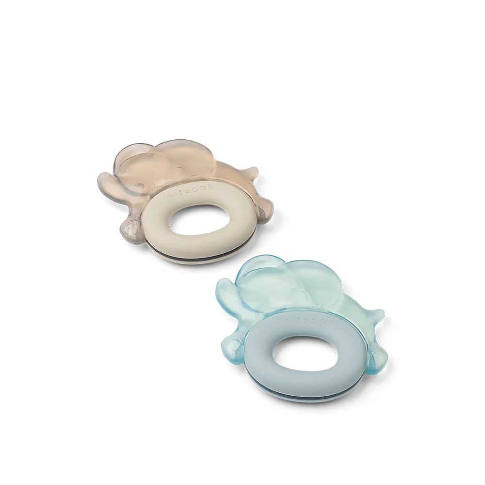 Liewood Beissring 'Rita Elephant' 2er Set Sandy/Dove Blue