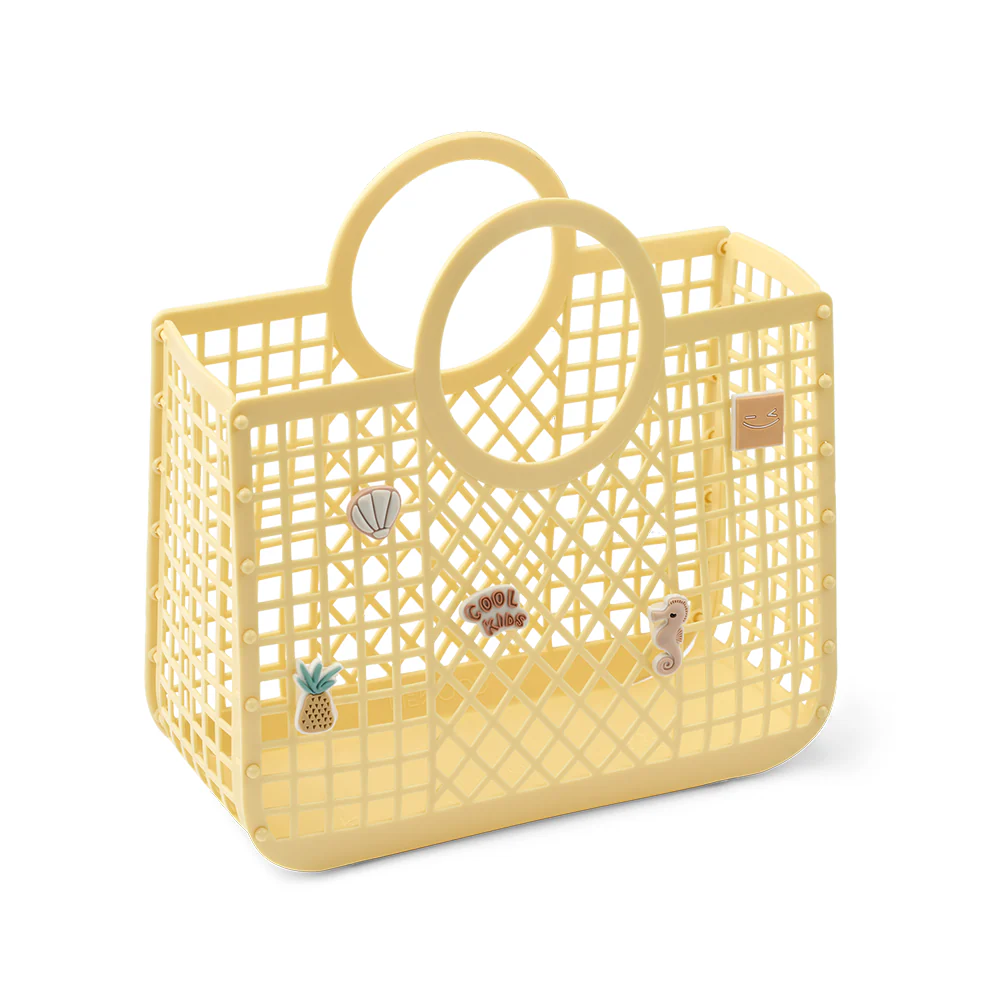 Liewood  Kinder-Einkaufskorb mit Charms 'Samantha' Lemonade