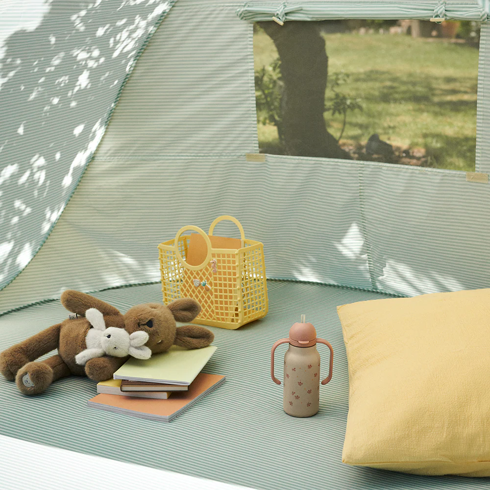 Liewood  Kinder-Einkaufskorb mit Charms 'Samantha' Lemonade - Image 2