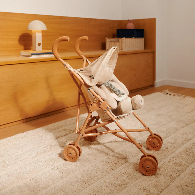 Liewood Puppen-Buggy 'Elsie' Peach/Sea Shell - Image 2
