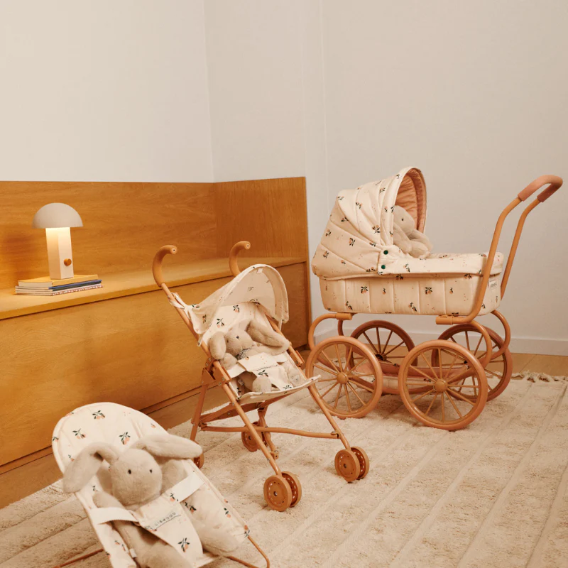 Liewood Puppen-Buggy 'Elsie' Peach/Sea Shell - Image 3