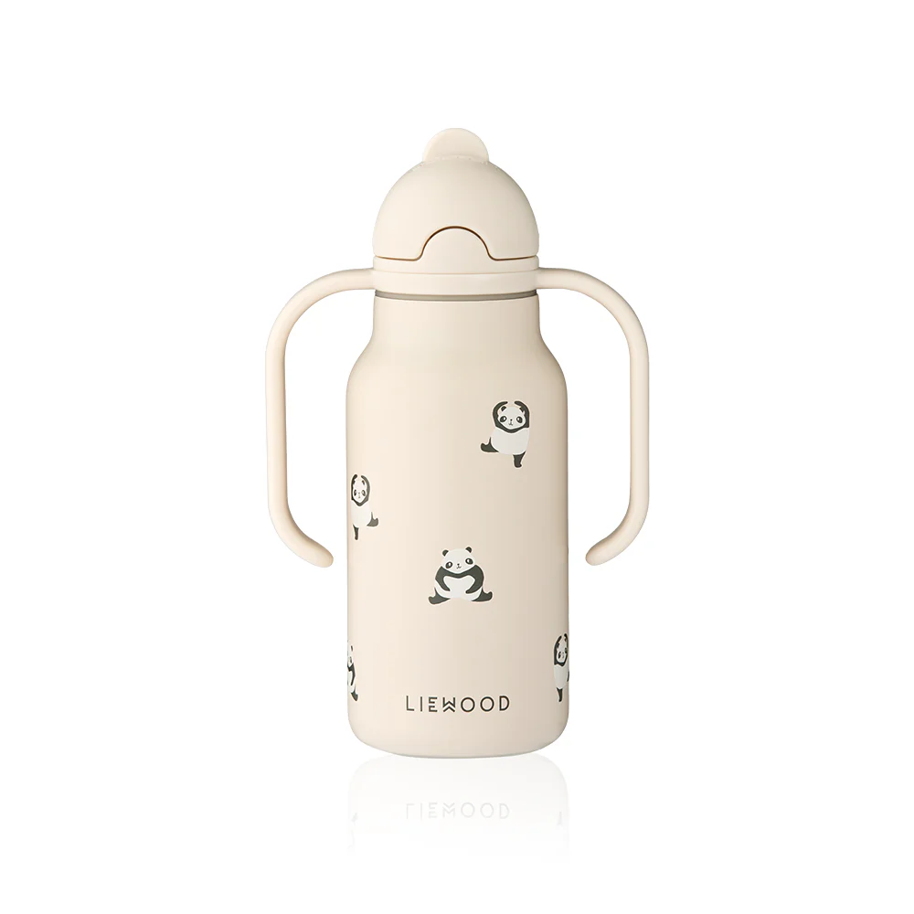 Liewood Trinkflasche 'Kimmie' 250 ml Mini Panda/Sandy - Image 2