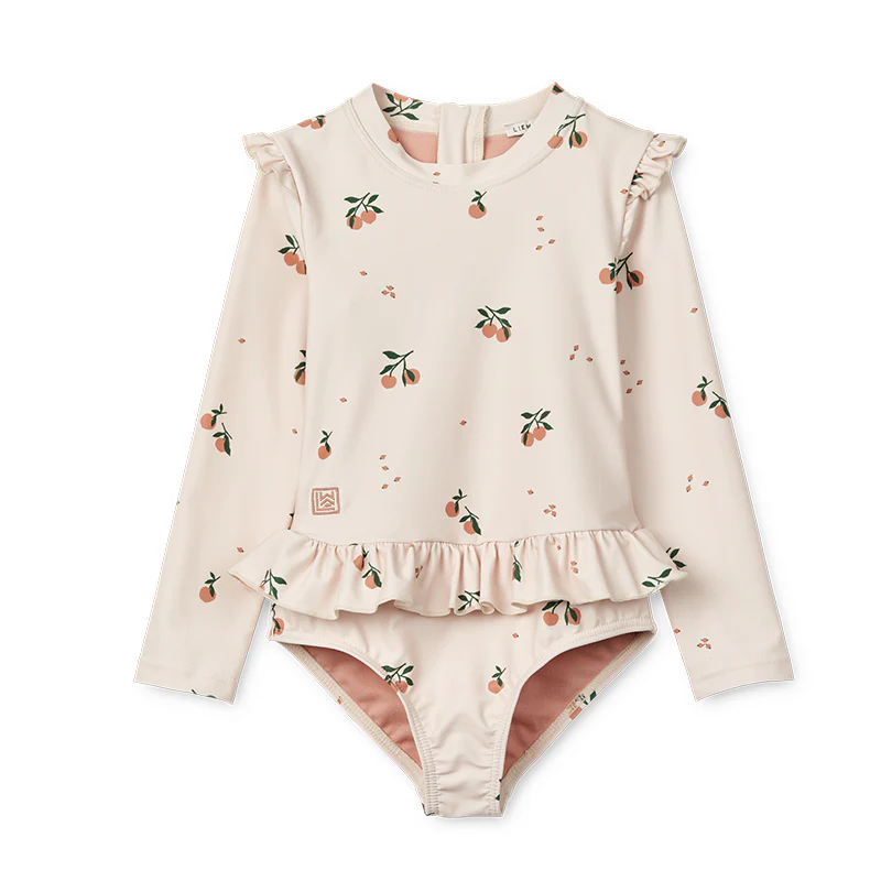 Liewood UV-Badeanzug 'Sille' Peach/Sea Shell