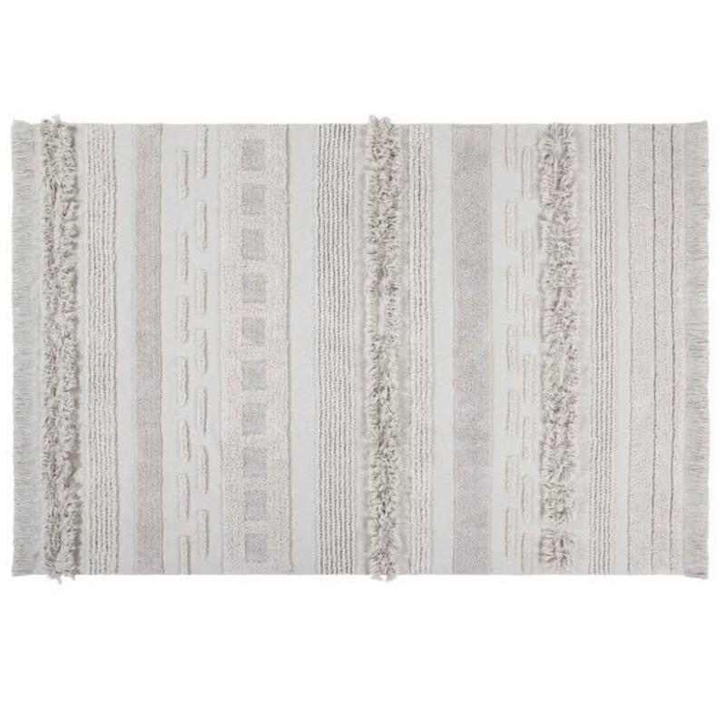 Lorena Canals  Baumwollteppich Air waschbar  Natural
