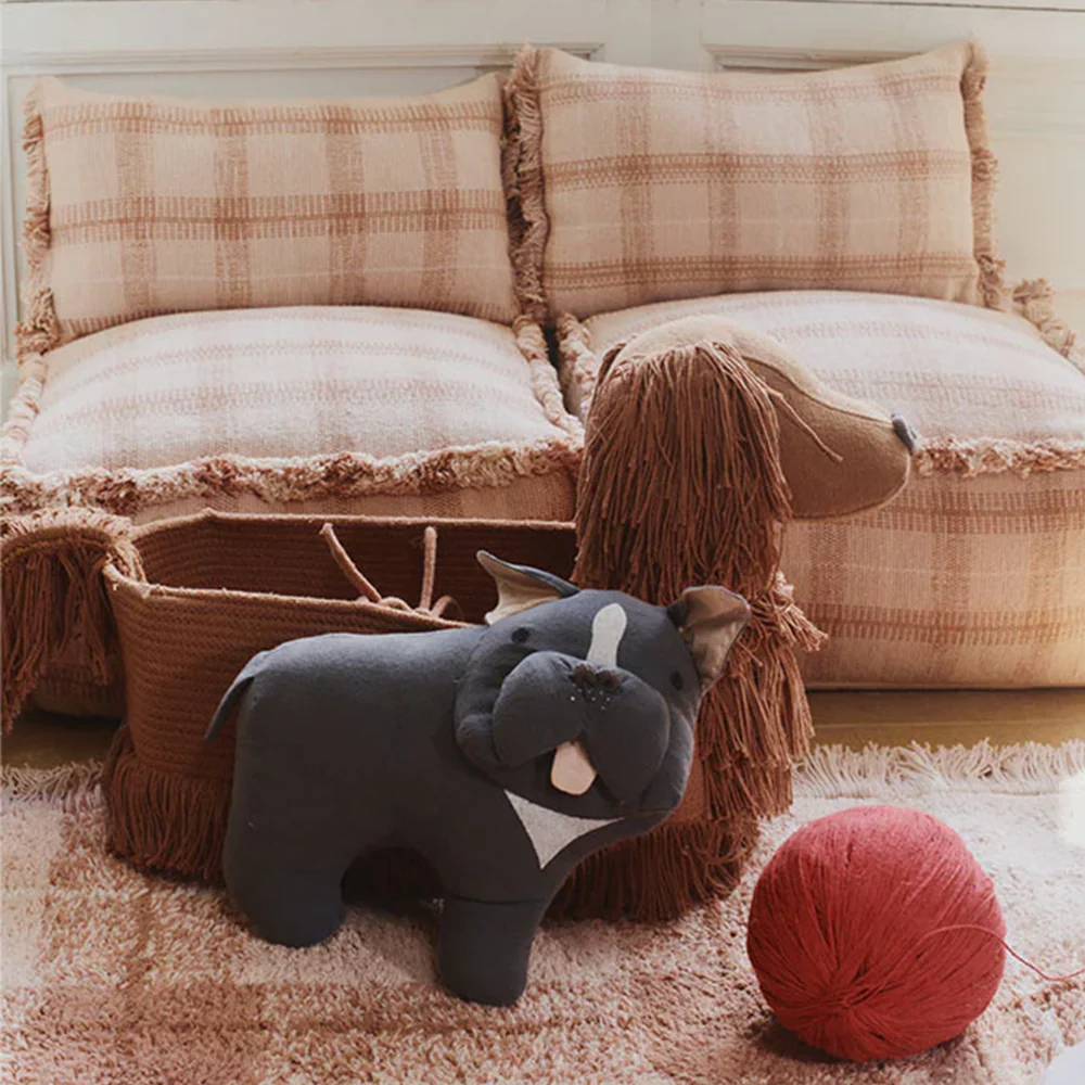 Lorena Canals Kissen 'Jimmy' Dark Grey - Image 2