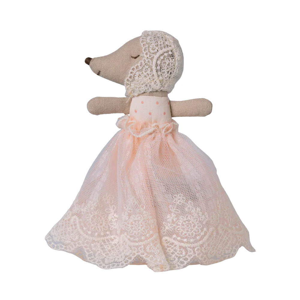 Maileg  Babymaus mit Kleid Powder - Image 2