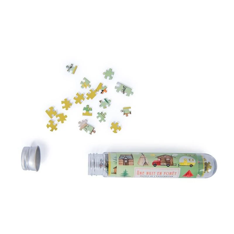 Moulin Roty  Mini Puzzle 'Eine Nacht im Wald'  Le Jardin L' explorateur