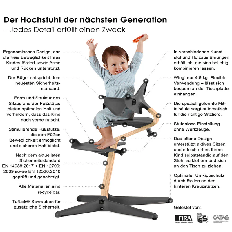 Stokke®  Hochstuhl Nomi®  Black/Black - Image 5