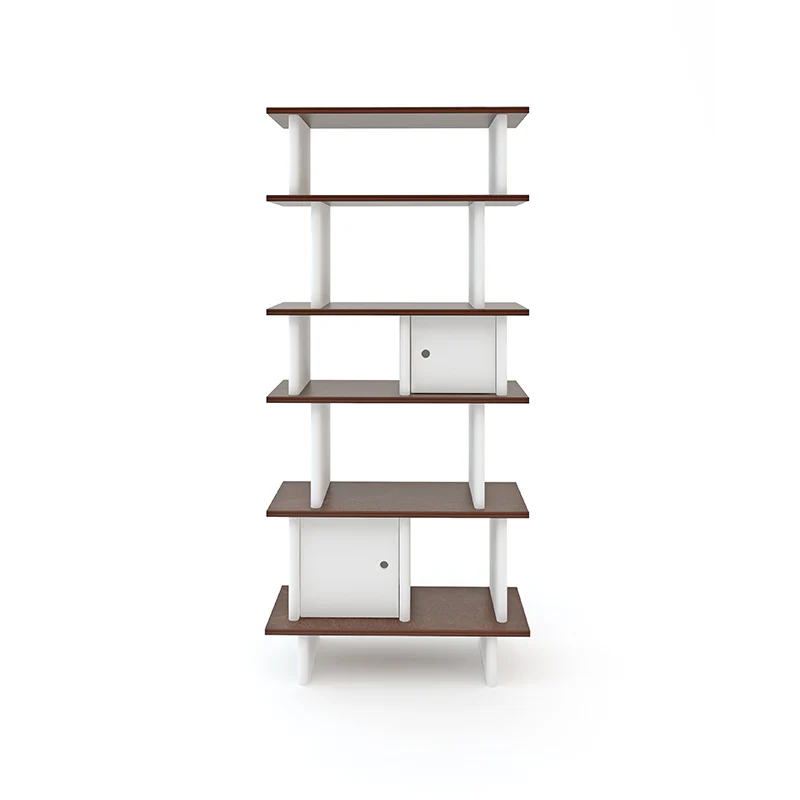 Oeuf NYC  Regal vertikal  Walnuss/Weiss