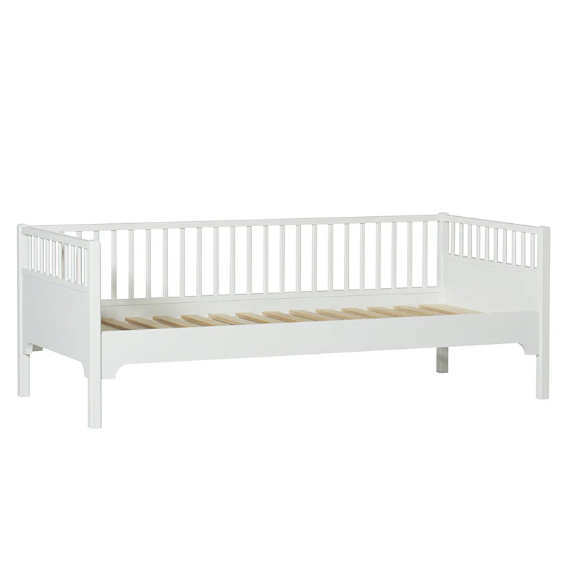 Oliver Furniture  Seaside Classic Bettsofa 90 x 200 cm  Weiss - Image 3