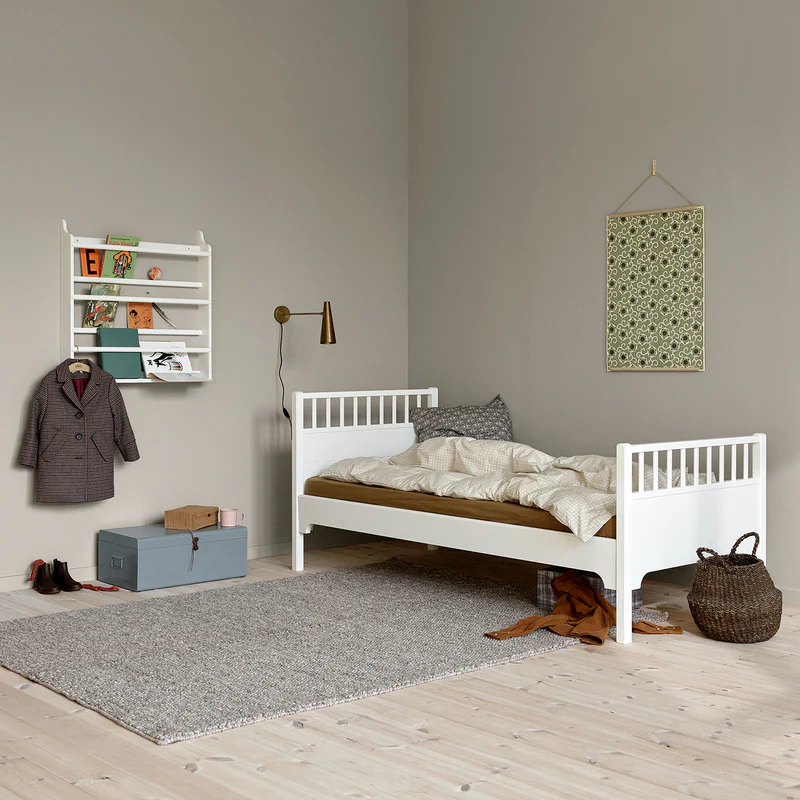 Oliver Furniture  Seaside Classic Einzelbett 90 x 200 cm  Weiss - Image 4