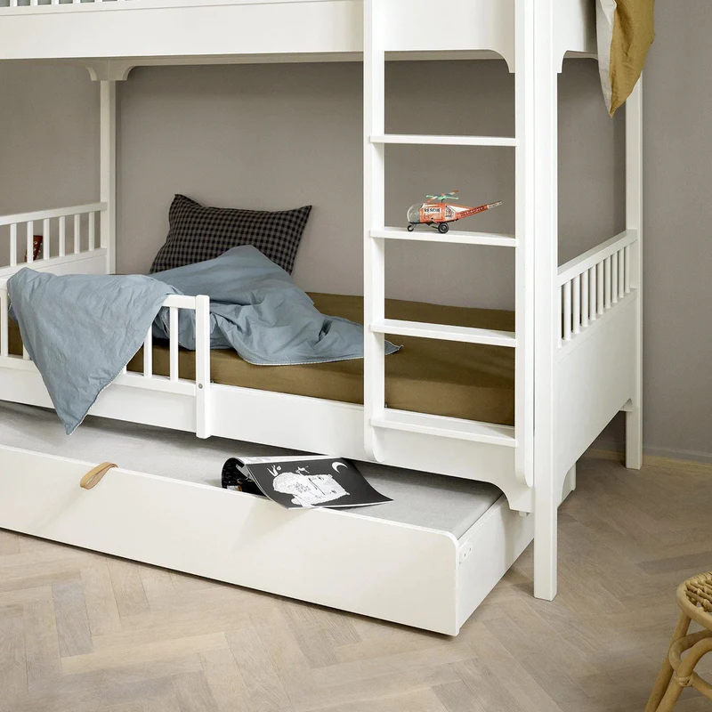 Oliver Furniture  Seaside Classic Etagenbett 90 x 200 cm m. gerader Leiter  Weiss - Image 5