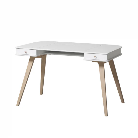 Oliver Furniture  Kinder Schreibtisch Wood 72,6 cm  Weiss/Eiche - Image 3