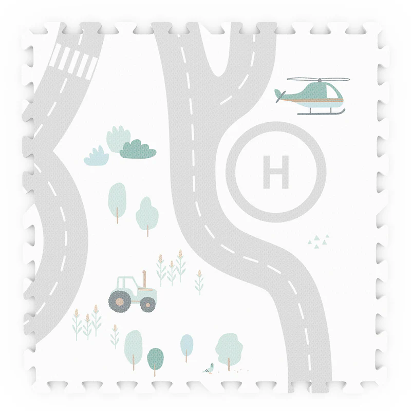 Play&Go  2 in 1 Puzzlematte 'EEVAA' doppelseitig  Roadmap - Image 4