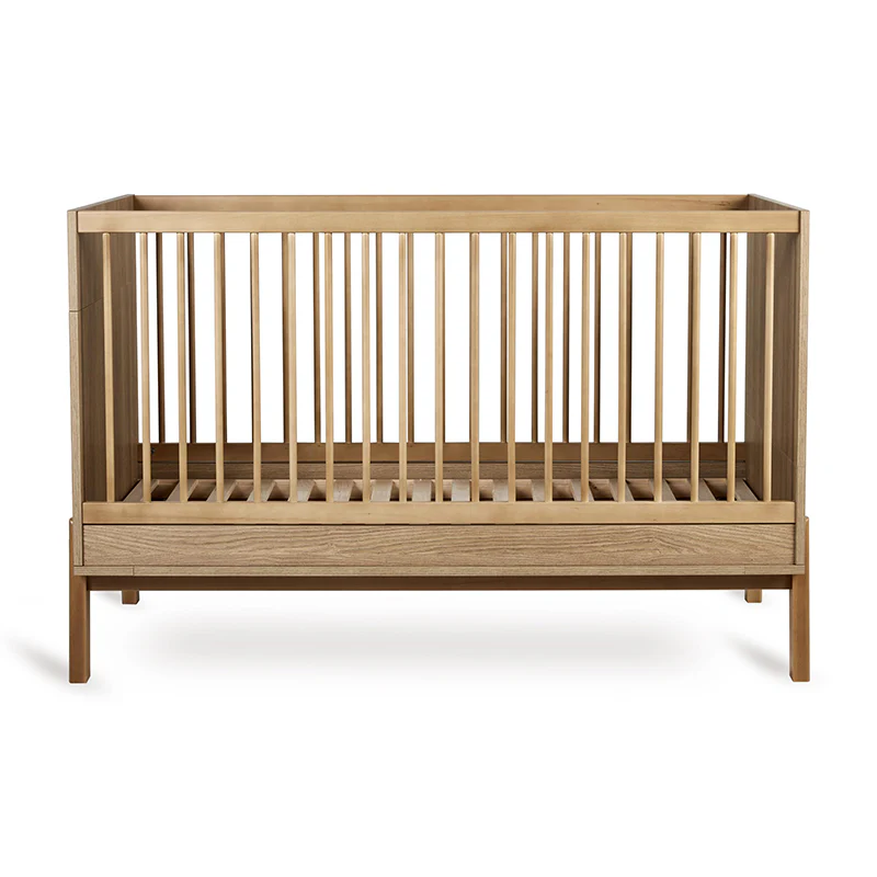 Quax Babybett- und Kinderbett 70 x 140 'Ashi' Honey Ash