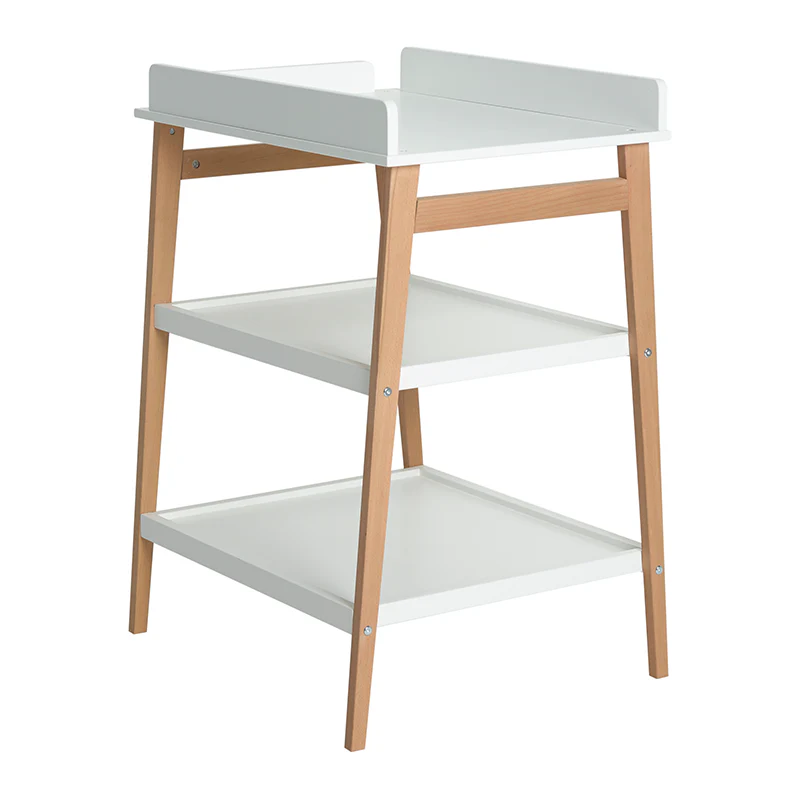 Quax Wickeltisch 'Hip' White/Natural - Image 3