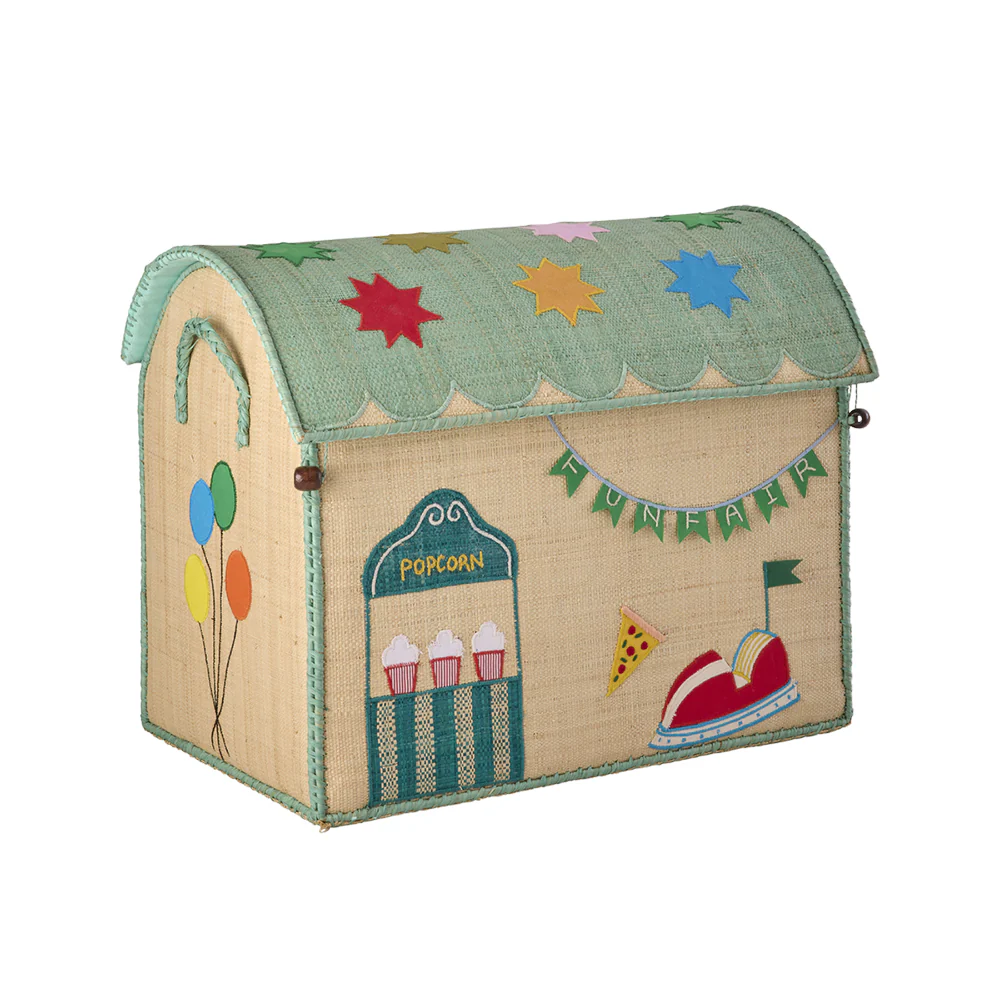 Rice Aufbewahrungskorb Mittel 'Fun Fair' Mint