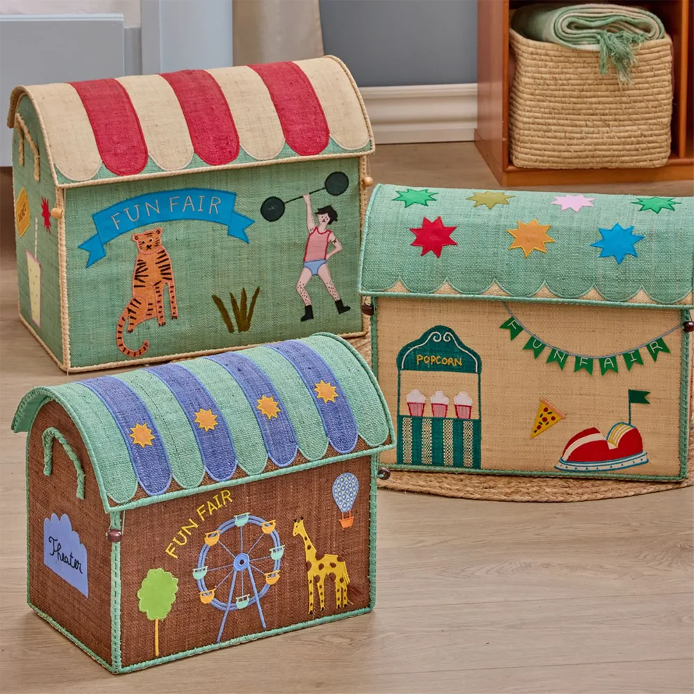 Rice Aufbewahrungskorb Mittel 'Fun Fair' Mint - Image 4