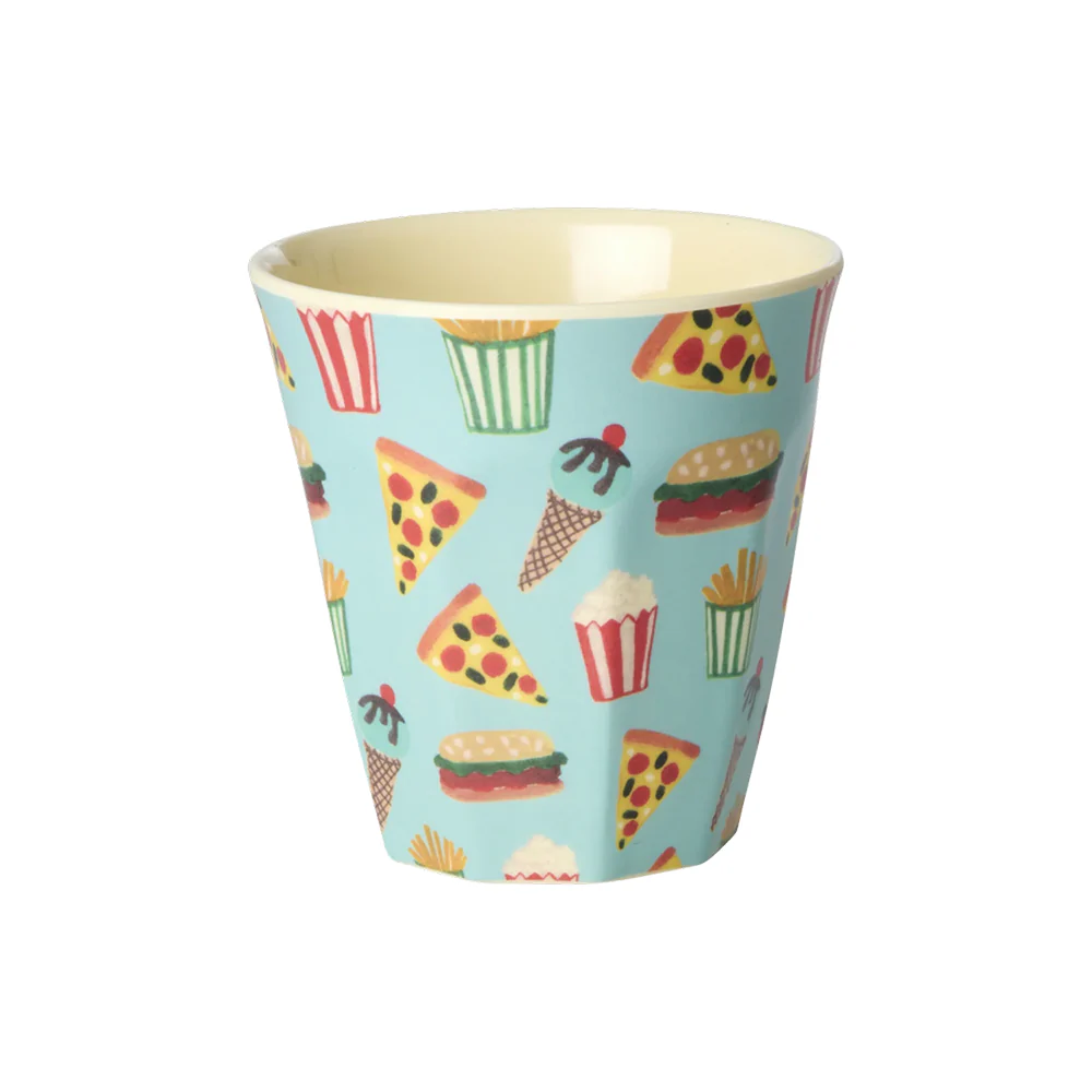 Rice Melamin Becher Klein 'Fun Fair' All Burger Mint
