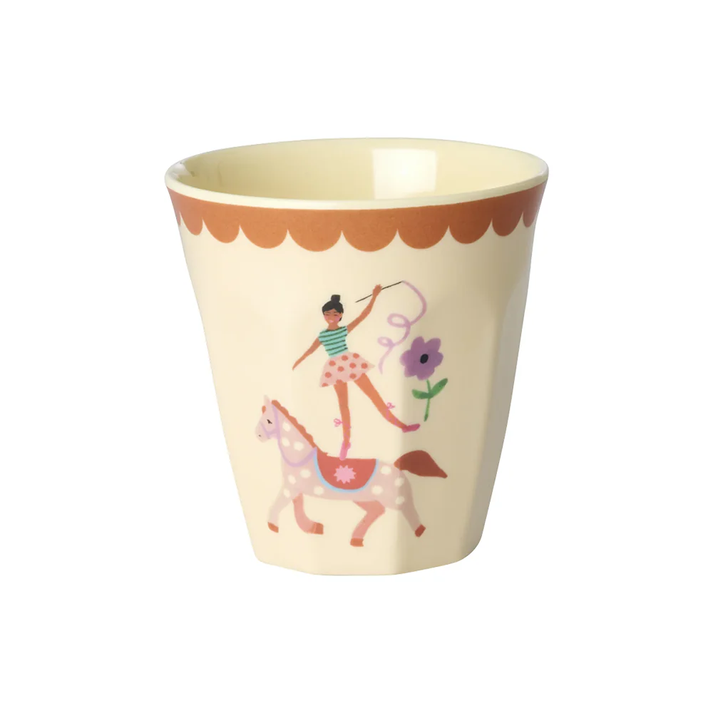 Rice Melamin Becher Klein 'Fun Fair' Circus Princess