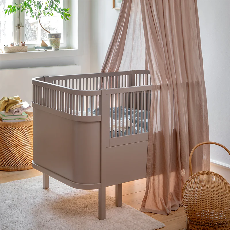 Sebra Baby und Junior Bett Jetty Beige - Image 4