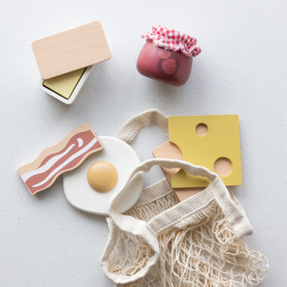 Sebra Frühstücks-Set aus Holz - Image 2