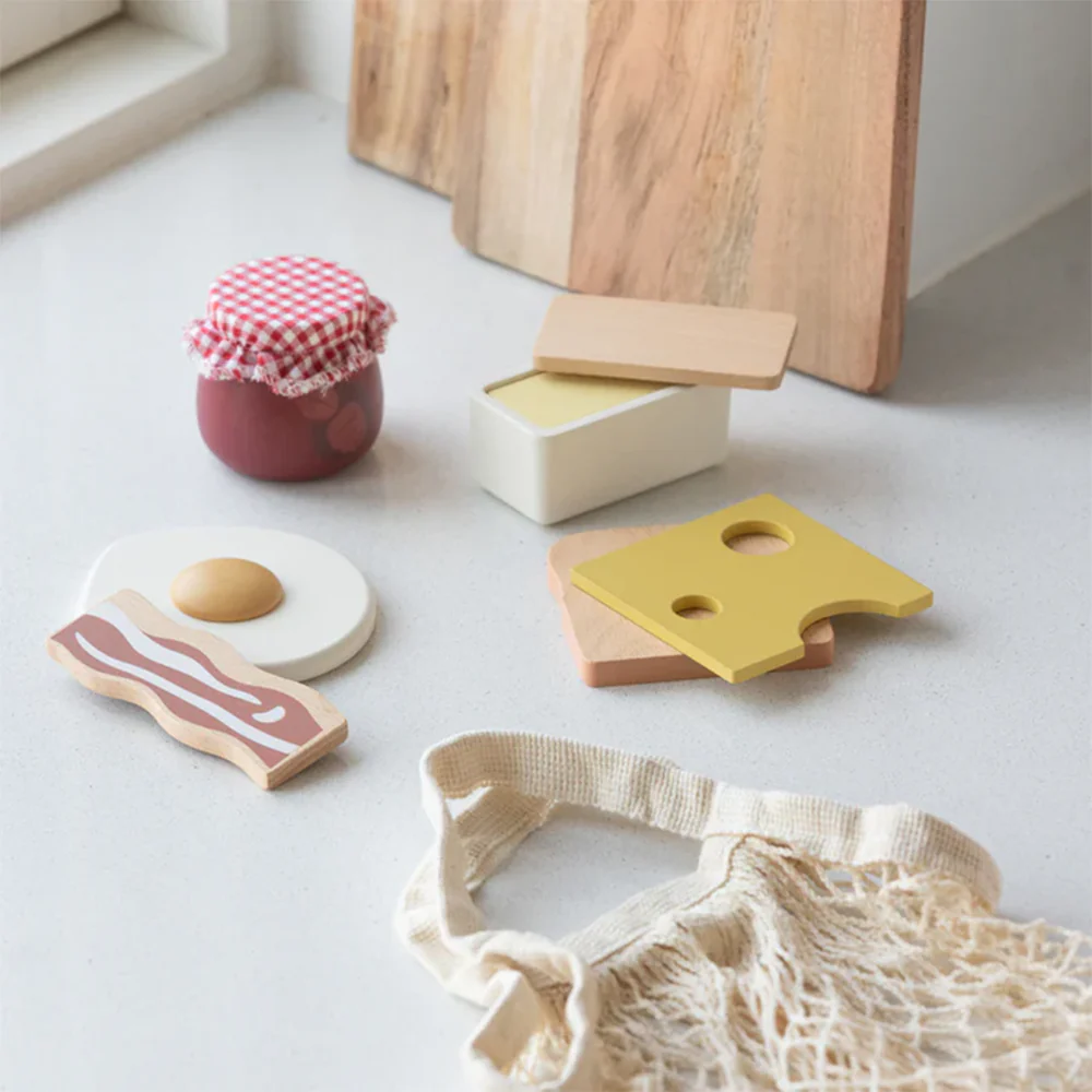 Sebra Frühstücks-Set aus Holz - Image 3