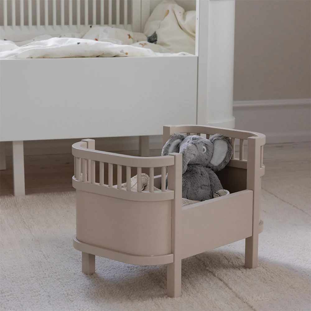 Sebra Puppenbett mit Matratze Birchbark Rose - Image 3