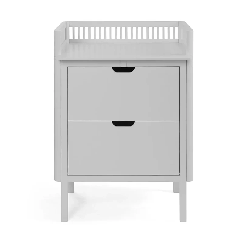 Sebra  Wickelkommode  mit Schubladen Stone Grey