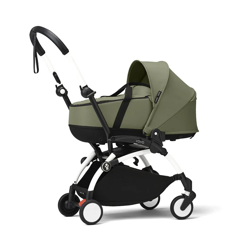 Stokke®  YOYO³ mit Liegewanne  White/Olive