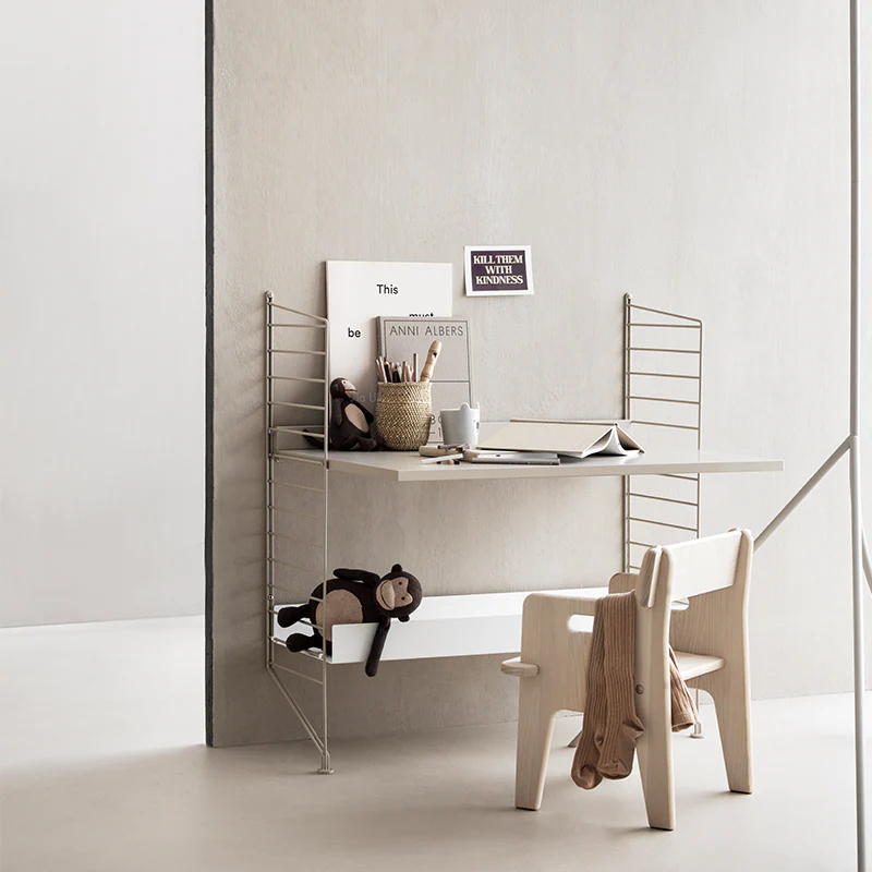 String Furniture Bodenleiter 'System' 85x30 cm 2er-Set Beige - Image 2