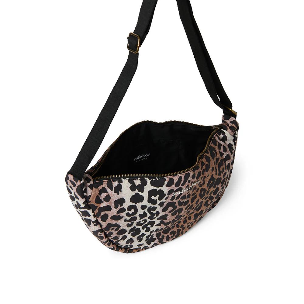 Studio Noos Gürteltasche für Erwachsene 'Soft Cotton' Leopard Hazel - Image 4