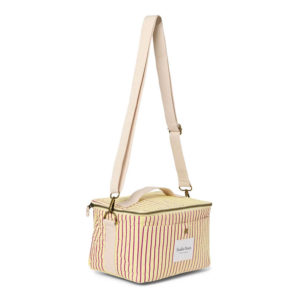 Studio Noos Kühltasche 'Poplin' Butter Yellow Striped - Image 3