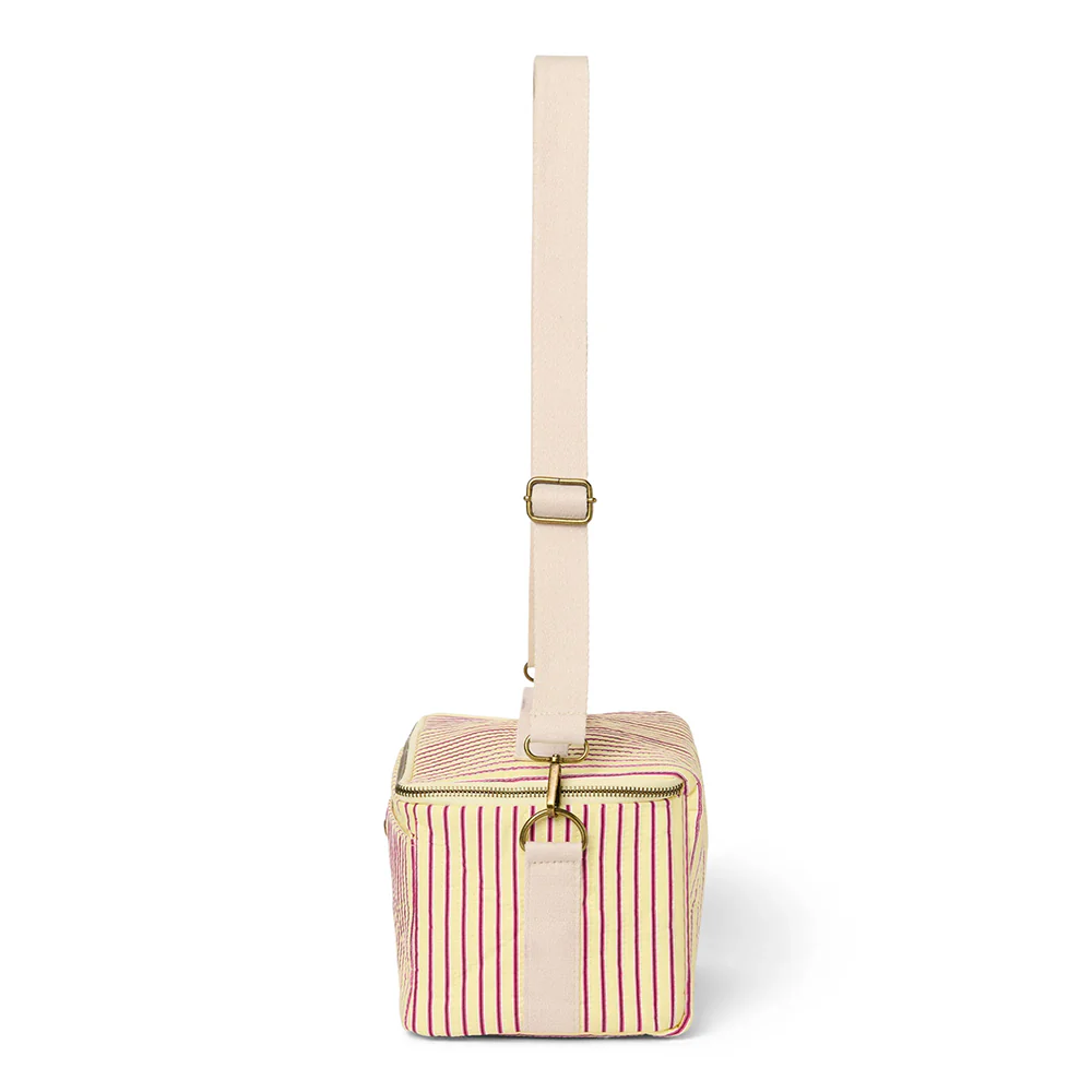 Studio Noos Kühltasche 'Poplin' Butter Yellow Striped - Image 4