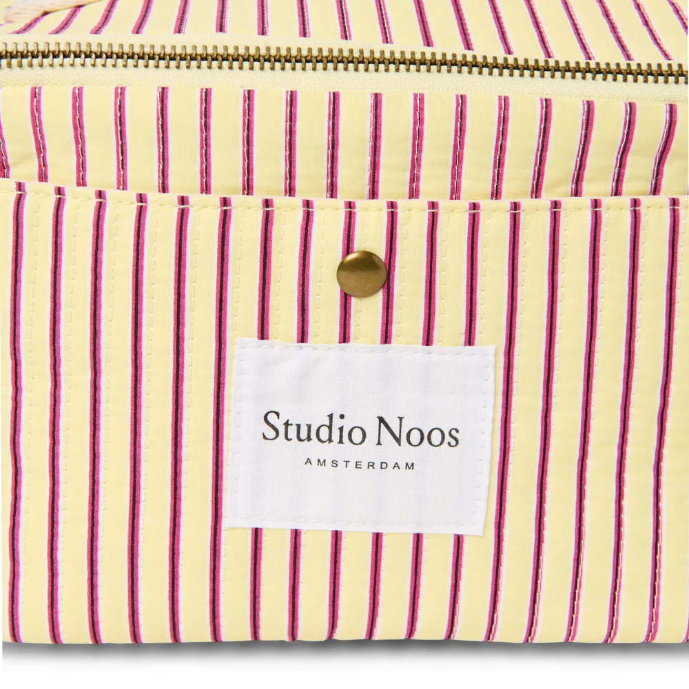 Studio Noos Kühltasche 'Poplin' Butter Yellow Striped - Image 5