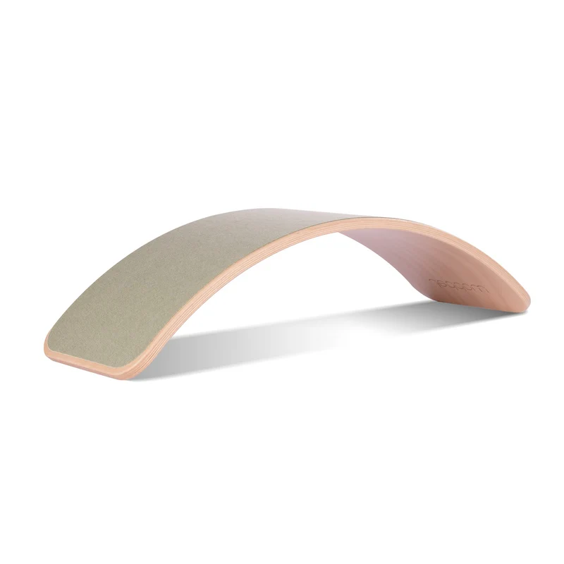Wobbel  Original Balance Board transparent lackiert mit Filz  Forest - Image 2