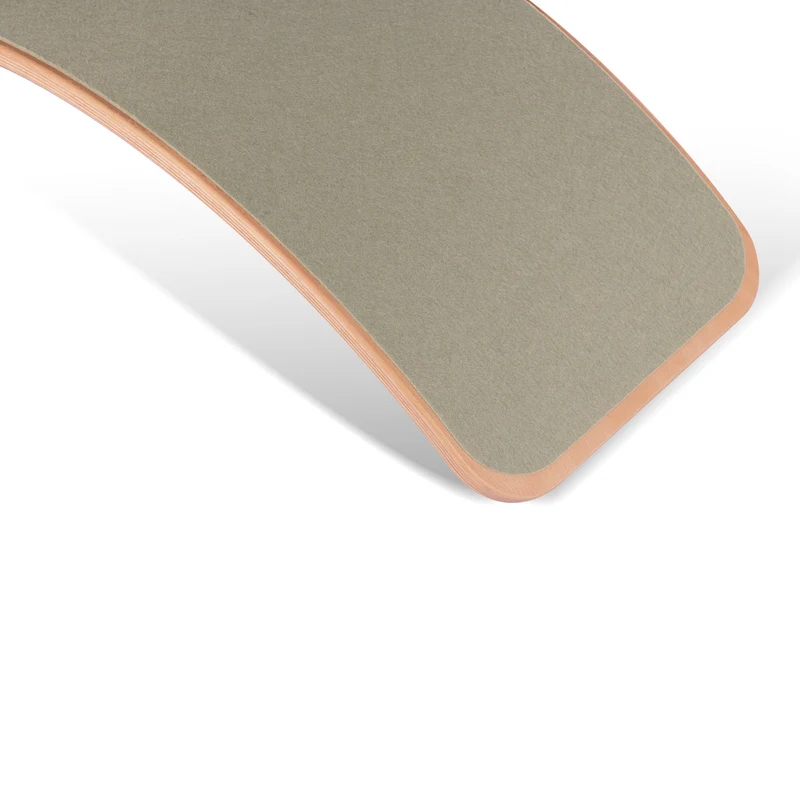 Wobbel  Original Balance Board transparent lackiert mit Filz  Forest - Image 3