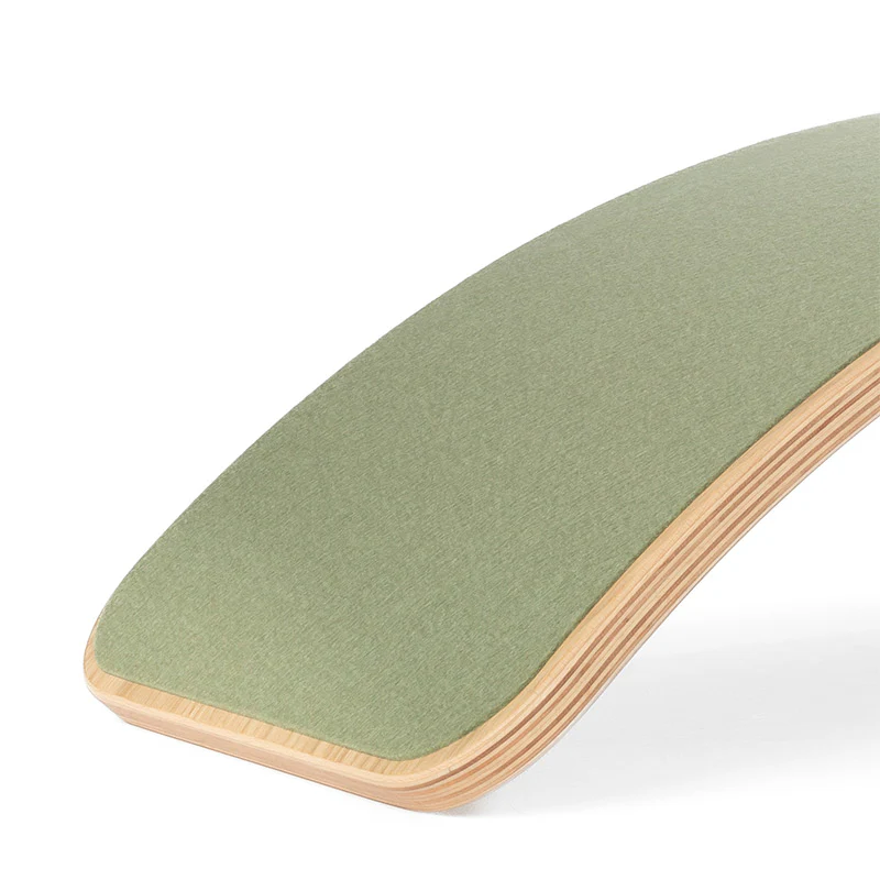 Wobbel  Original Balance Board Rustic Oak mit Filz  Forest - Image 3