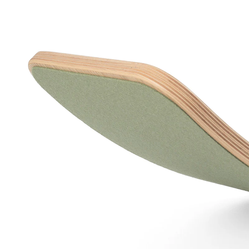 Wobbel  Original Balance Board Rustic Oak mit Filz  Forest - Image 4